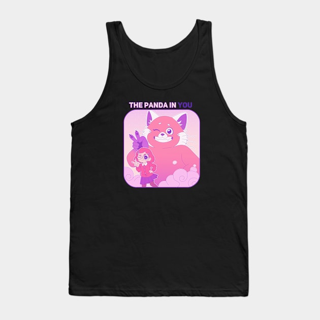 Turning Red - The Panda in YOU Tank Top by Skyellux